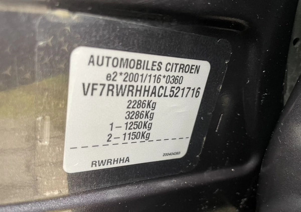 Citroen C5 cena 35900 przebieg: 228000, rok produkcji 2013 z Sandomierz małe 466